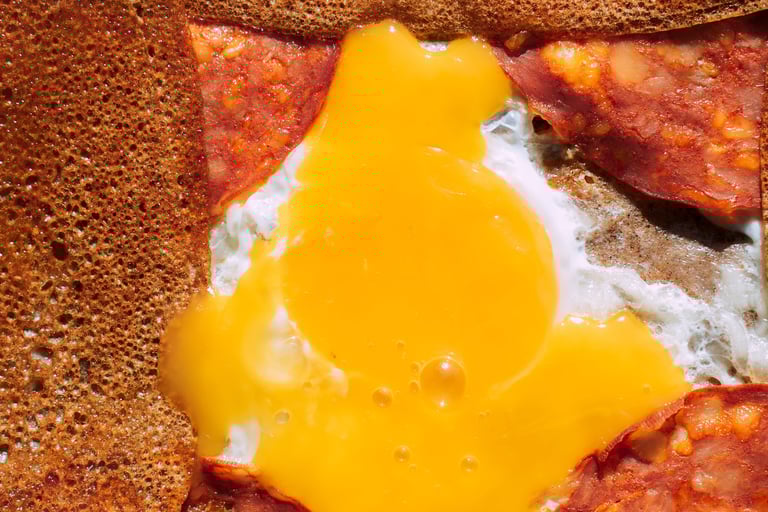 Ty Fanch crêpe salé oeuf - Studio Fauvve