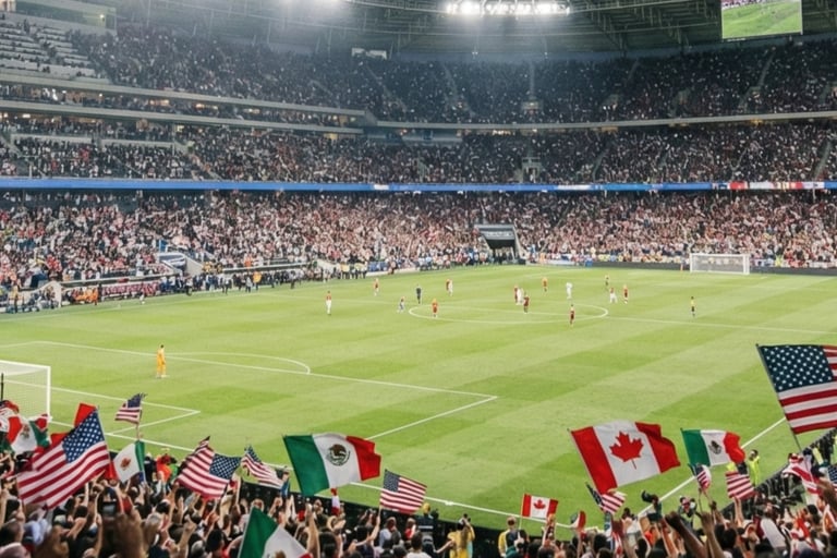 World Cup 2026 stadium packed with fans from USA, Mexico and Canada – tickets, travel and fan guides