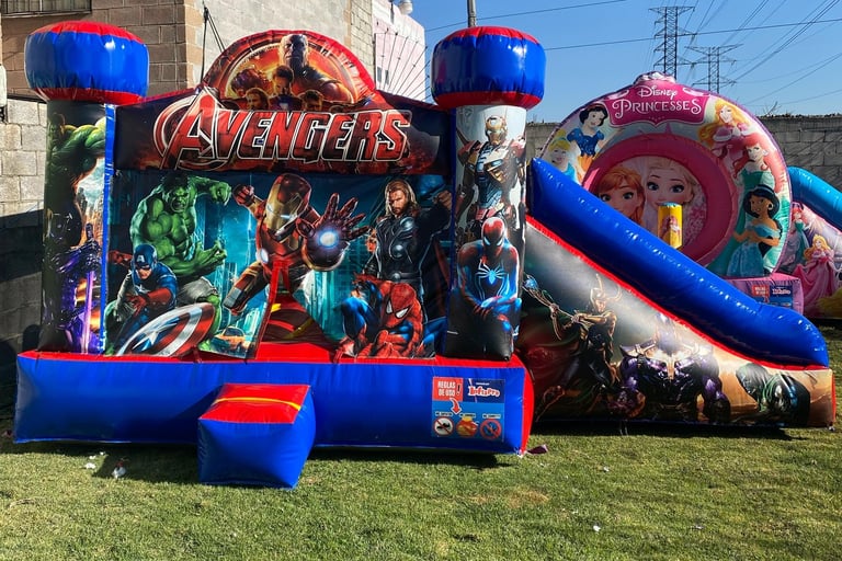 Inflabe de avengers