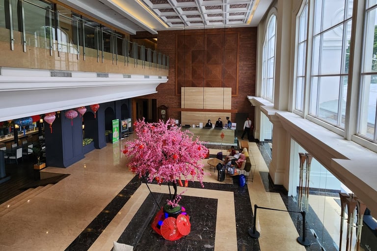 Kontraktor Interior Lobby Hotel