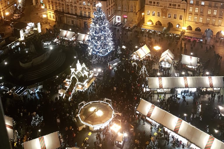 Weihnachtsmarkt in Prag