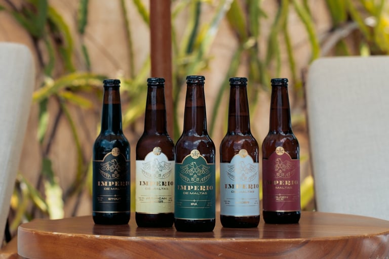 bière artisanale Imperio Oaxaca - Studio Fauvve 