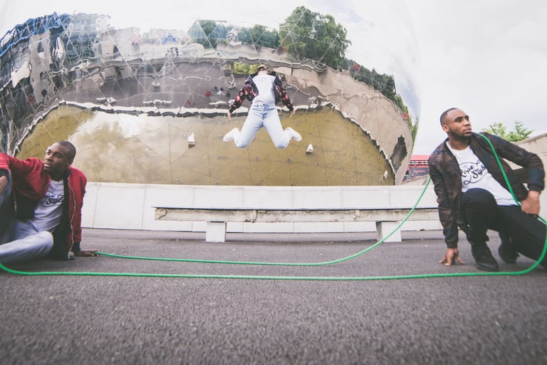 Entraînement — Bezons (Val-d’Oise), saut et tournage des cordes