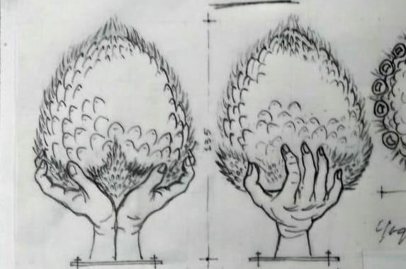 Desain Patung Kelapa Sawit