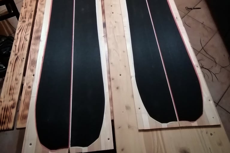 preparazione soletta per spliboard artigianale