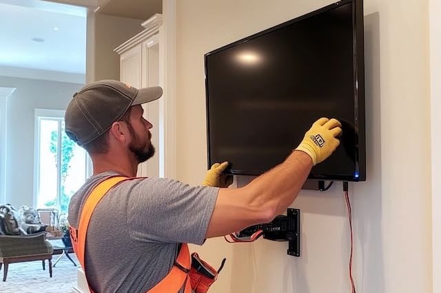 professional tv installer mounting tv