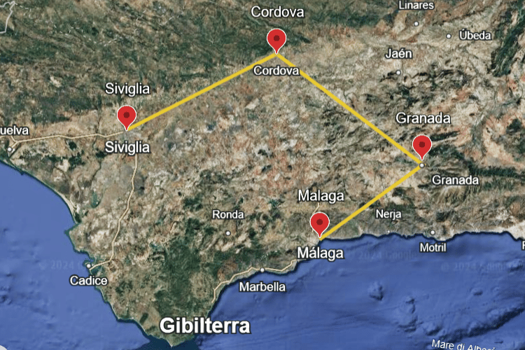 Itinerario di viaggio di 9 giorni in Andalusia