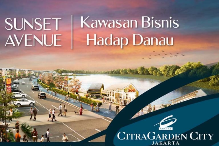 a city street scene with a sunset sky view of the city  Pipa pralon dan kabel metal indonesia