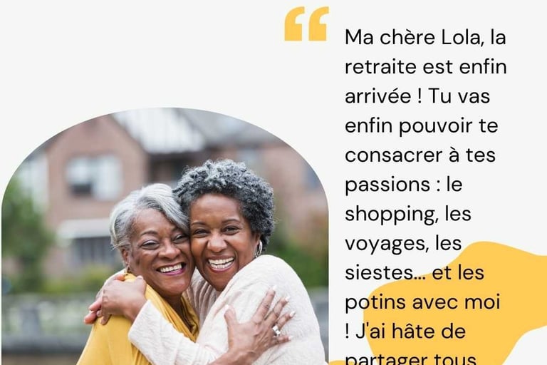 bonne retraite humour femme