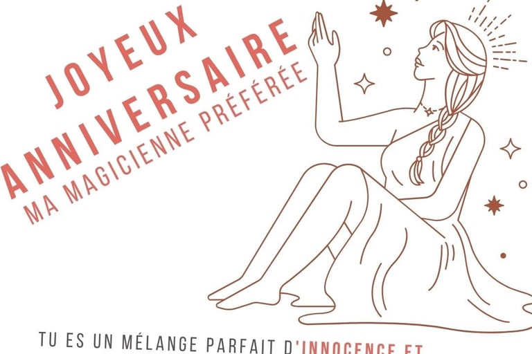 dessin de joyeux anniversaire humour  jeune femme 20 ans