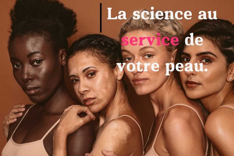 Idee de slogan pour la beaute de la peau