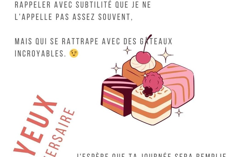 image de joyeux anniversaire marraine avec humour