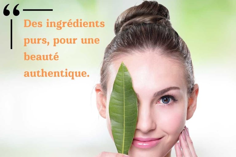 idee de slogan pour la cosmetique naturelle
