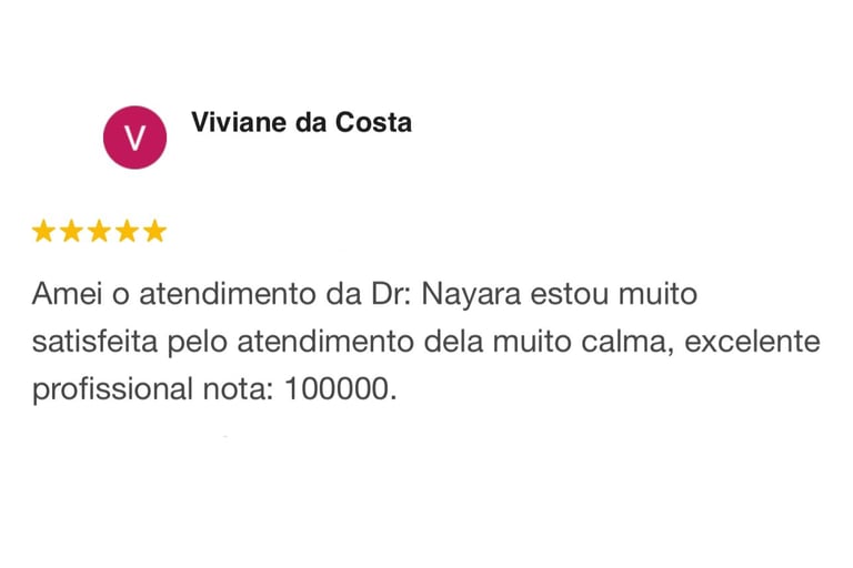 Depoimento de Viviane da Costa