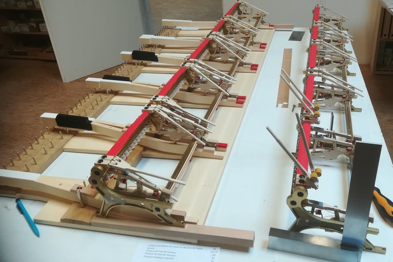 Accordeur de Pianos Lyon- Changment Mécanique Steinway C- Artisan Pianos Lyon