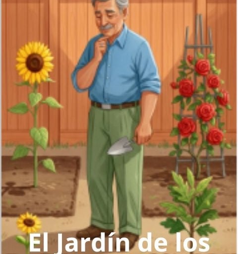 Jubilado viudo cultiva su jardín: símbolo de renacer, memoria y sentido en la vejez.