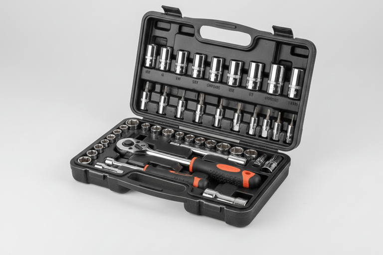 a tool kit with a wrenet and a wrenet