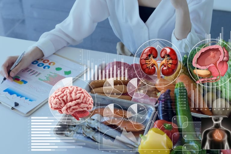 nutrição para órgãos