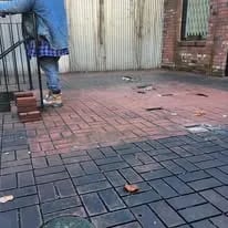 brick pavers patio, Montreal