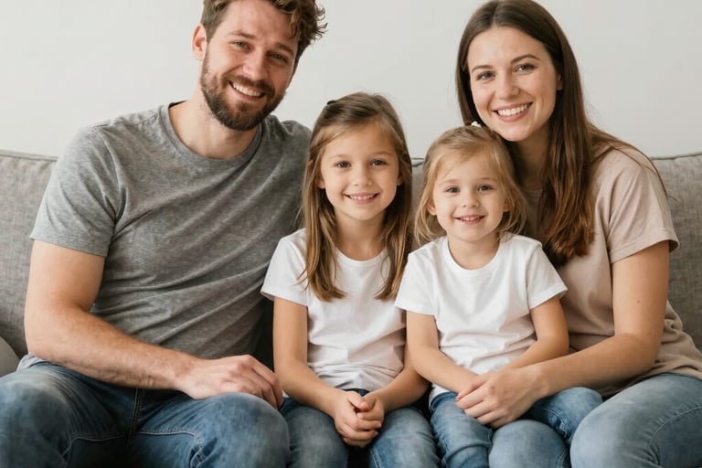 Bright living room with modern inventory