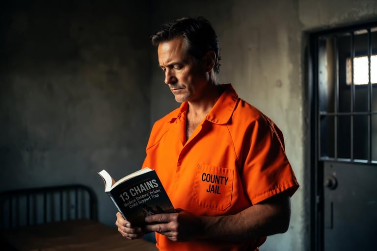 A Father jailed for unpaid child support reads 13 Chains: Moderntors' Pr