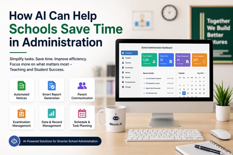 AI School Administration Dashboard for Education Management