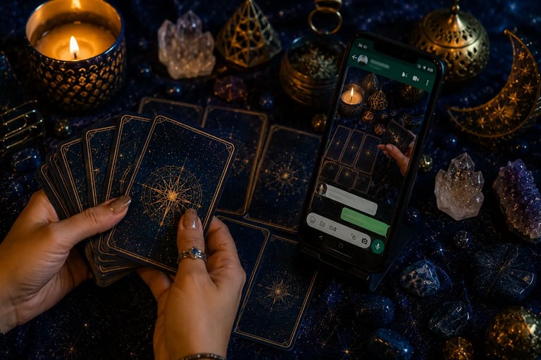 Leitura de Tarot online e profissional via WhatsApp