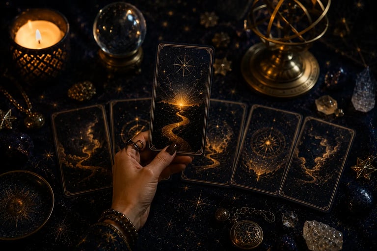 Consulta de Tarot pelo WhatsApp para revelações sobre o destino