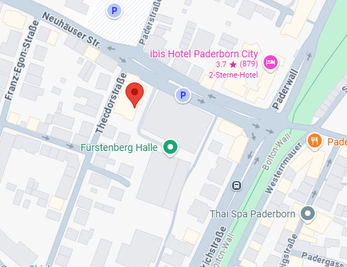 a map of a hotel in the city of brussels