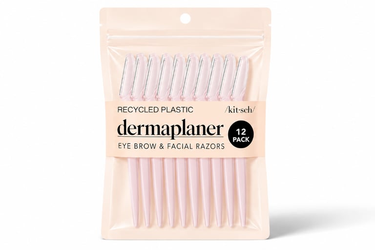 Kitsch Dermaplaning Razor — a weekly self care must have that changes how foundation sits on skin