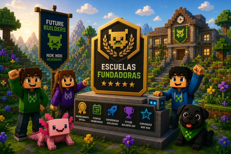 Las Escuelas Fundadoras de Future Builders Challenge forman parte de una iniciativa educativa impuls