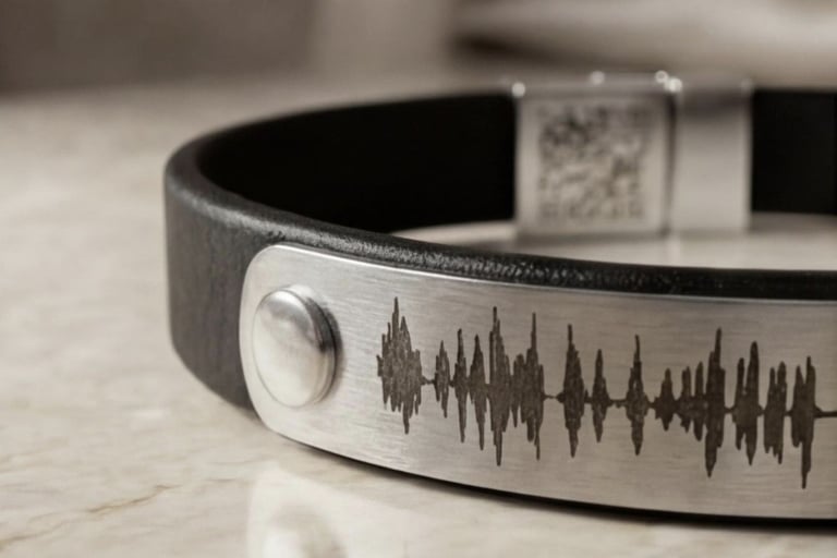Leather Bracelet Black Color