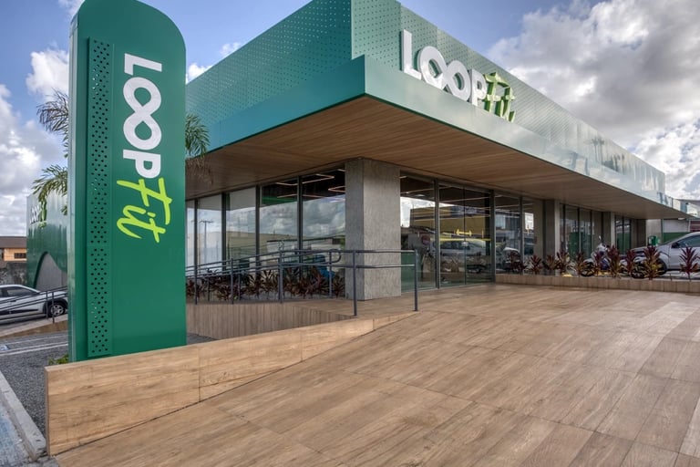 Fachada da LoopFit Academia unidade PH