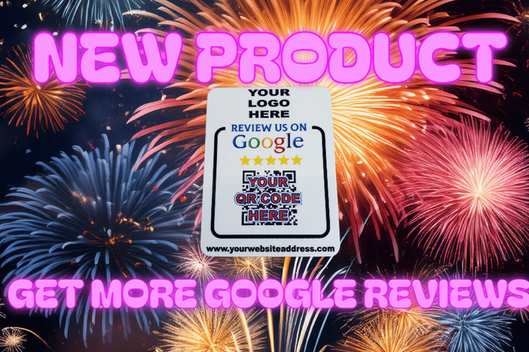 google review sticker