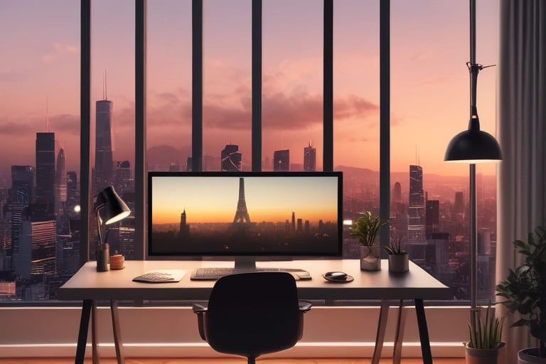 Bright living room with modern inventory