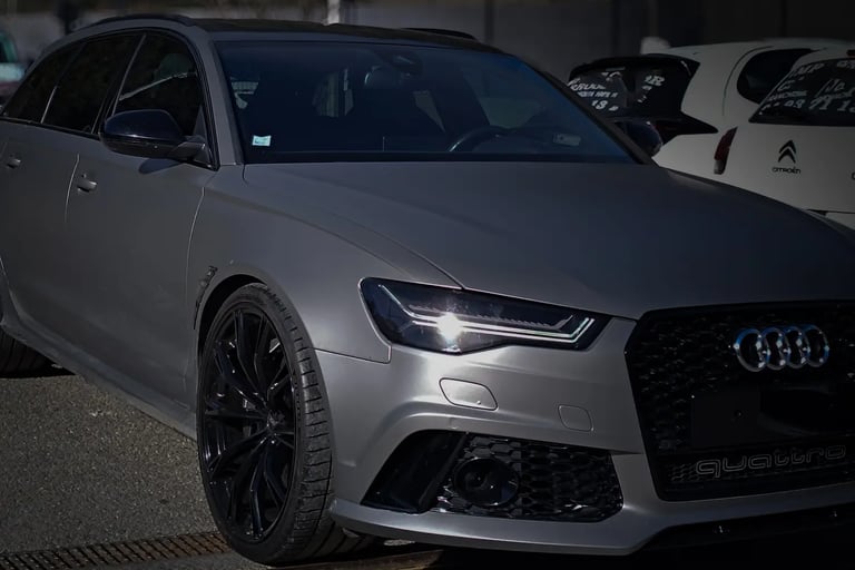 Audi Rs6 ABT Nice intervention bulltech performance