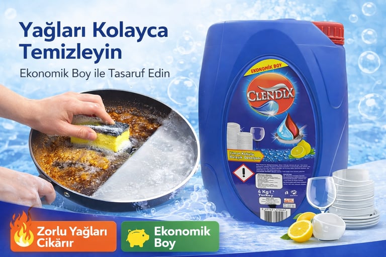Clendix Sıvı Bulaşık deterjanı