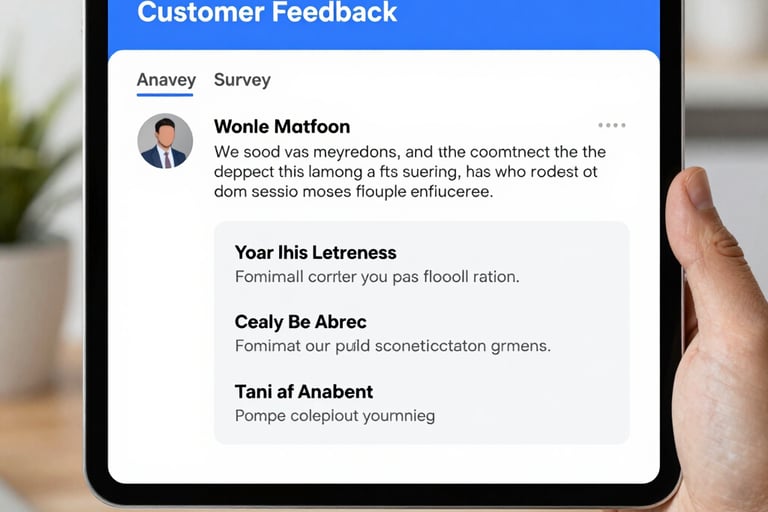 Business team collaborating on customer insight strategies to improve decision-making processes.