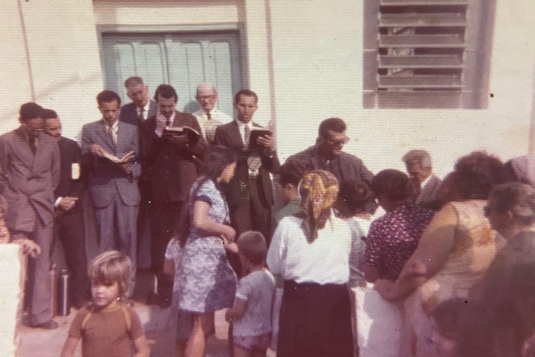 Início da AD Ipiranga em Pederneiras