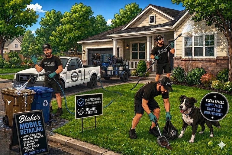 We offer a variety of home services to help you maintain a clean home!