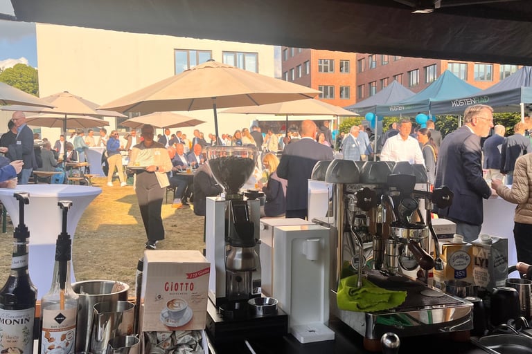 Coffee Bike beim Kieler Unternehmerverband