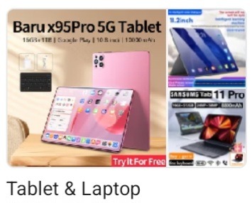 shopee tablet laptop