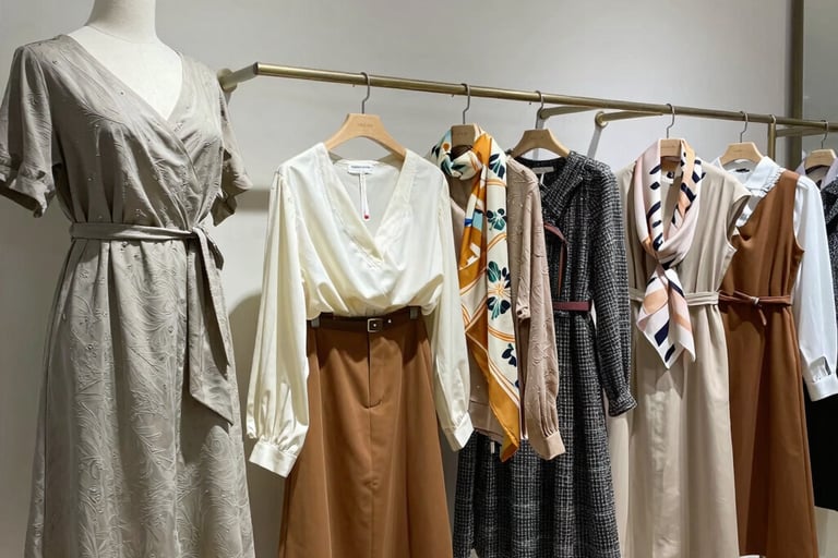 Luxurious prayer mats with rich patterns and deep colors laid out gracefully.