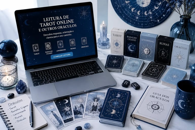 Quem somos: Portal Tarot Grátis Online, oráculos sem cadastro e 100% gratuitos