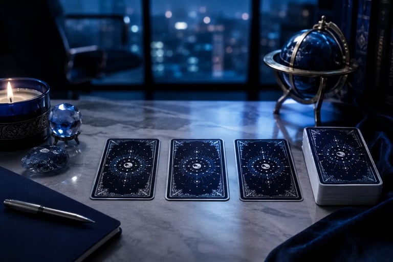 Leitura de Tarot do Dia Trabalho Online Grátis para orientação profissional