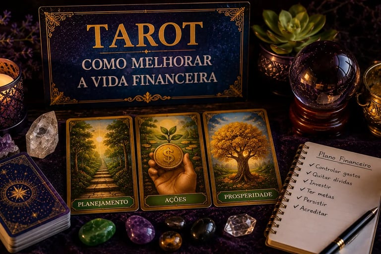 Tarot como melhorar vida financeira consulta online grátis