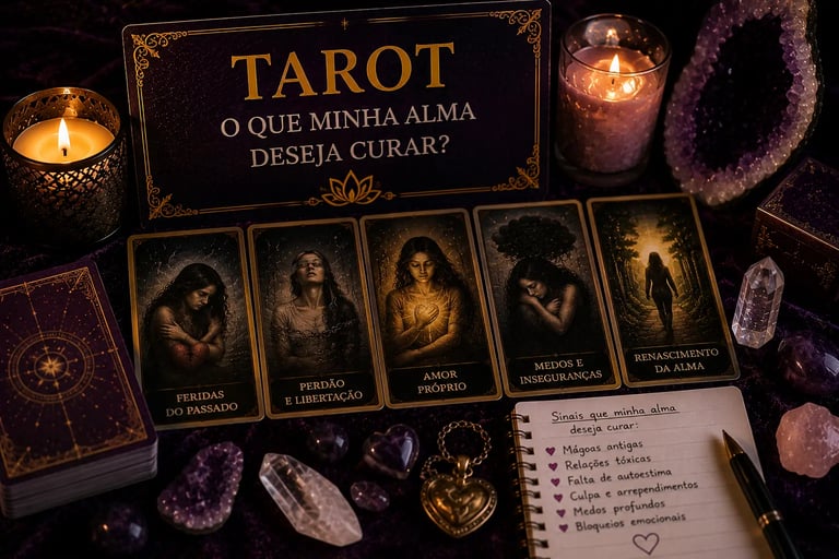 Tarot Online O que minha alma deseja curar