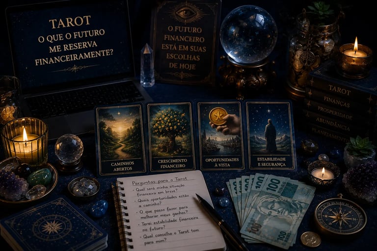 Tarot o que o futuro lhe reserva financeiramente: previsões de prosperidade
