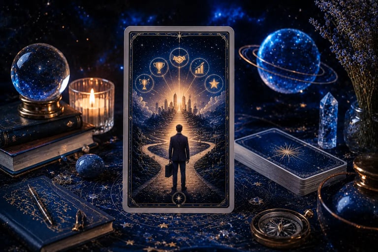 Tarot o que o futuro lhe reserva profissionalmente: insights e tendências de carreira