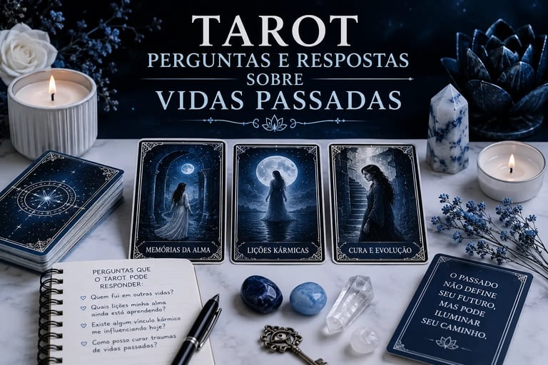 Tarot perguntas e respostas sobre vidas passadas consulta online grátis
